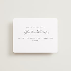 Reception Cards