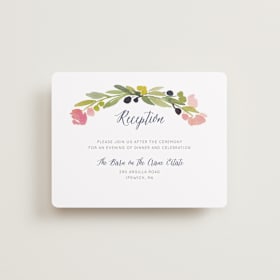 Reception Cards
