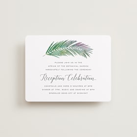 Reception Cards