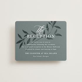 Reception Cards