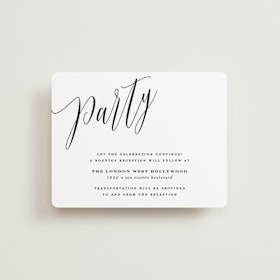 Reception Cards