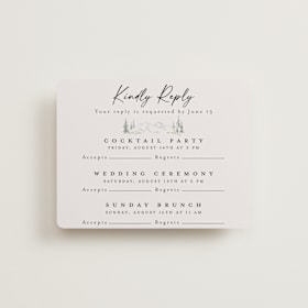 Multi-Event RSVP Cards