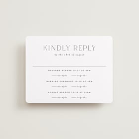 Multi-Event RSVP Cards