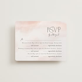 Multi-Event RSVP Cards