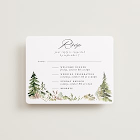 Multi-Event RSVP Cards