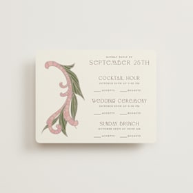 Multi-Event RSVP Cards