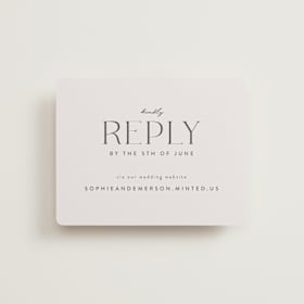 RSVP Online Enclosure Cards