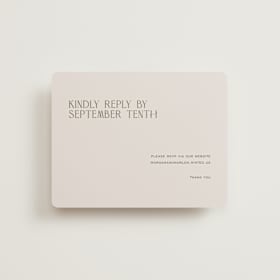 RSVP Online Enclosure Cards