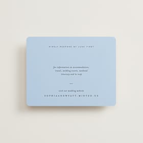 RSVP Online Enclosure Cards