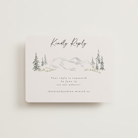 RSVP Online Enclosure Cards