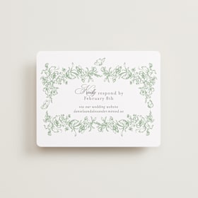 RSVP Online Enclosure Cards