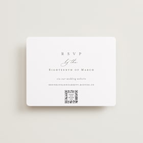 RSVP Online Enclosure Cards