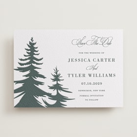 Letterpress Save the Date Cards