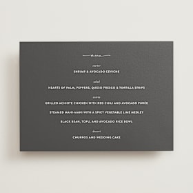 Menus