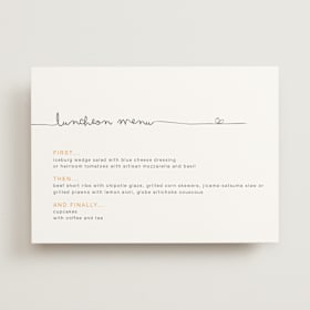 Menus