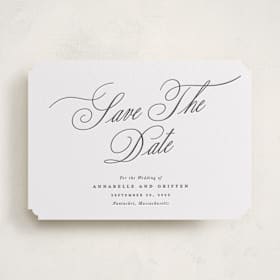 Letterpress Save the Date Cards