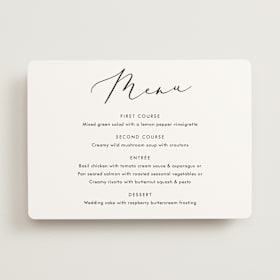 Menus