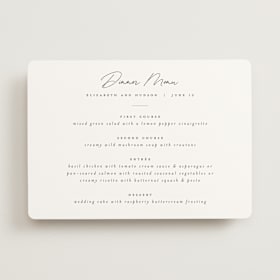 Menus