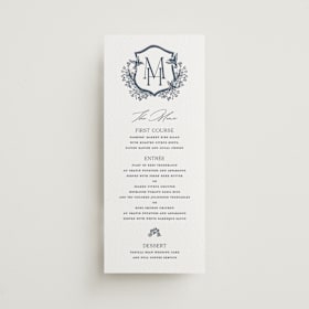 Letterpress Long Menus