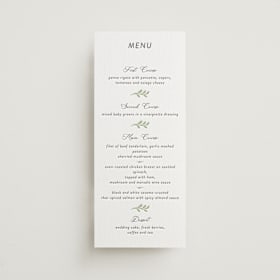 Letterpress Long Menus