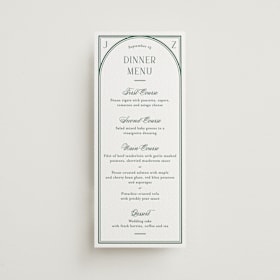 Letterpress Long Menus