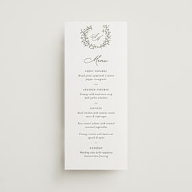 Letterpress Long Menus