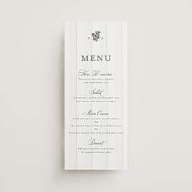 Letterpress Long Menus