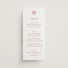 Letterpress Long Menus