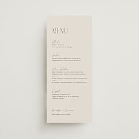 Long Menus