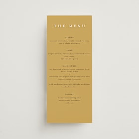 Long Menus