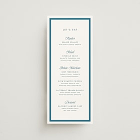 Long Menus