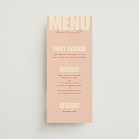 Long Menus