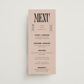 Long Menus