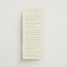 Long Menus