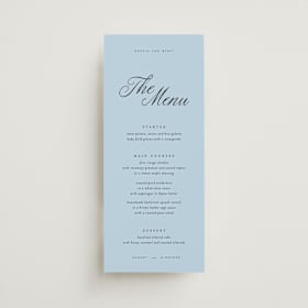 Long Menus