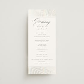 Gloss-Press® Wedding Programs