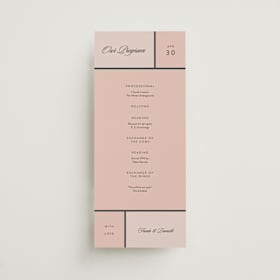 Wedding Programs