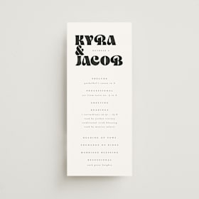 Wedding Programs