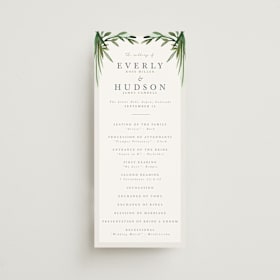 Wedding Programs