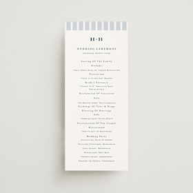 Wedding Programs