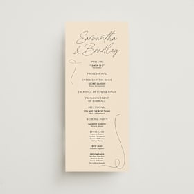Wedding Programs