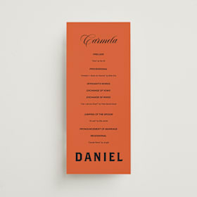 Wedding Programs