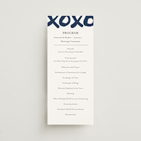 Wedding Programs