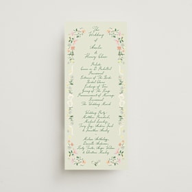 Wedding Programs
