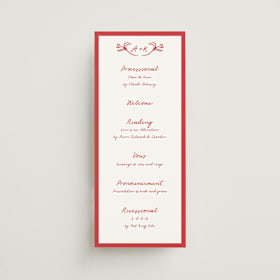 Wedding Programs