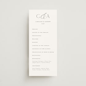 Wedding Programs
