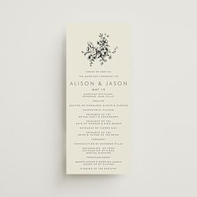 Wedding Programs