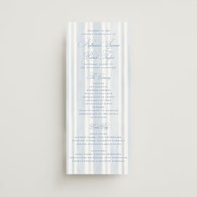 Wedding Program Cards