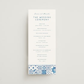 Wedding Programs