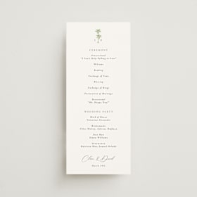 Wedding Programs